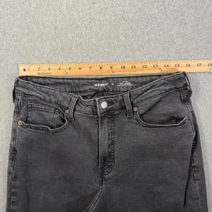 Old Navy Women's Size 12 High Rise O.G. Loose Fit Black Denim Jeans thumbnail 5