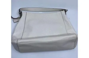 COACH Large White Leather Tote Bag thumbnail 5