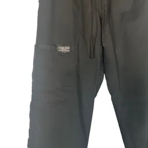 Cherokee Black Professional Drawstring Waist Casual Scrub Pants Women Sz XS thumbnail 5