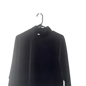 Kathie Lee Vintage 90s Size Medium Velvet Witchy‎ Goth Grunge Mock Neck Top thumbnail 3