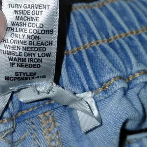 Madden Girl Blue Denim Cargo Jeans Medium Y2K Baggy Wide Leg Cyber thumbnail 10