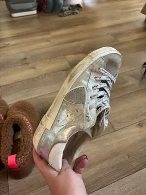 Philippe Model Slide On Sneaker Gold Size 6.5 thumbnail 5