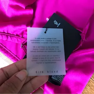 Zara Hot Pink Silk Crop NWT thumbnail 6
