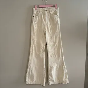Rolla’s East Coast Flare Jeans Cream thumbnail 3