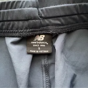 New‎ Balance Womens Slate Blue Tapered Athletic Jogger Pants Ankle Zip Size S thumbnail 6