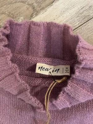 Brand New Balloon Sleeve Mock Neck Sweater thumbnail 5