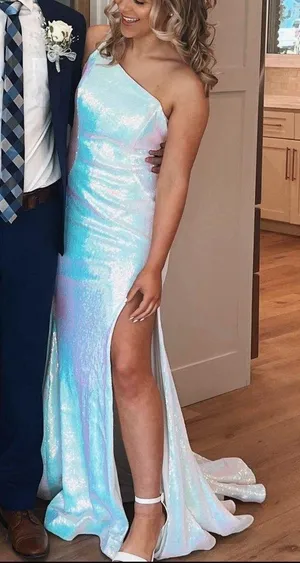 Prom dress White Size 8 thumbnail 1