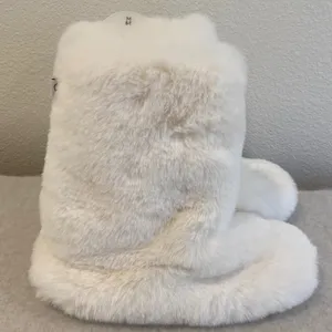 Women's LC Allover Faux Fur Tall Boot Slipper thumbnail 4