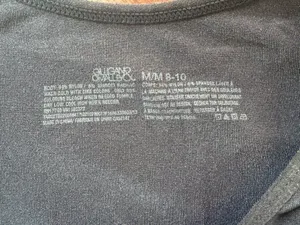 Gilligan & O'Malley Slate Grey Seamless Compression Slimming Tank Top Size Mediu thumbnail 3