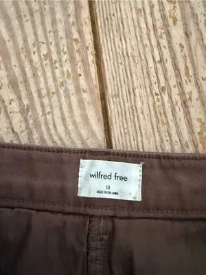 Wilfred Free Brown Pants size 10 thumbnail 3