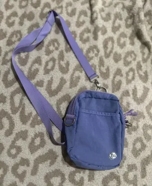 Brand New Lavender Nylon Crossbody thumbnail 1