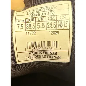Brooks Ghost 15 Running‎ Shoes Womens 7.5 Grey Black Marbled Sneaker Lightweight thumbnail 9