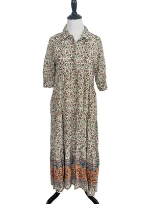 Natural Life Rebecca Midi Dress Size Small thumbnail 2
