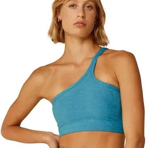 Beyond Yoga Spacedye One Up Bra Cali Blue Heather Size Large thumbnail 9