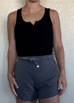 Black Bozzolo tank top  thumbnail 1