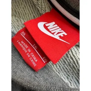 NIKE‎ Logo Crewneck Terry Sweatshirt Embroidered XL Gray Sweater Streetwear thumbnail 3