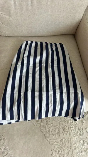 Coco Lily Chloe Stripe Mini Navy Dress thumbnail 4