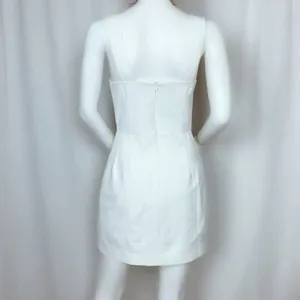 Revolve Finders Keepers Mila Sleeveless Button Detail Mini Dress size XL Nwot thumbnail 10