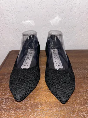 AEROSOLES Point Knit Danielle Ballet Flat Shoes Size 8.5 thumbnail 4