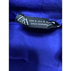 Zara Women's Royal Blue Turtleneck Sleeveless Slim Fit Crop Vest Tank Top Size S thumbnail 5