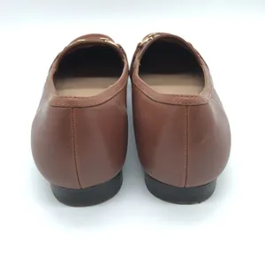 Charter Club Womens Alettee Loafers Flats Slip On Faux Leather Brown 8 thumbnail 4