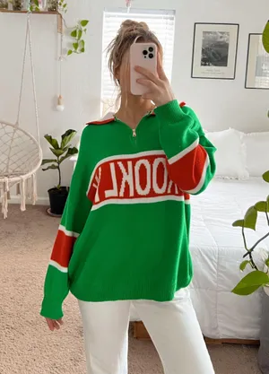 Brooklyn Half Zip Size L thumbnail 1
