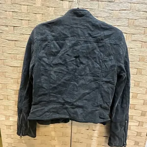 Free People We The Free Faux Vegan Leather Moto Motorcycle Jacket Med Biker thumbnail 5