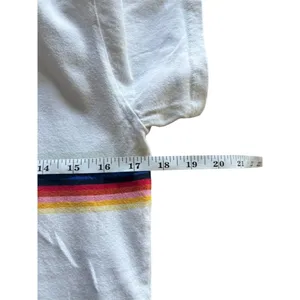 John Galt Women's Short Crop White Top thumbnail 5