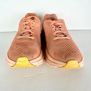 Hoka One One Rincon 3 Athletic Sneakers Size 8.5 Shell Coral Peach Parfait thumbnail 6