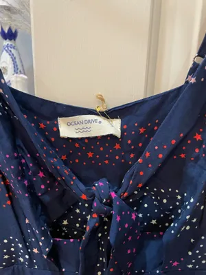Ocean Drive Dress Mini stars blue size small thumbnail 3