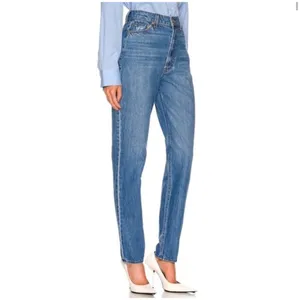 NWT MOTHER Mother Snacks! JeansBlue Denim High Waisted Twizzy‎ Skimp Sz 29 $198 thumbnail 3