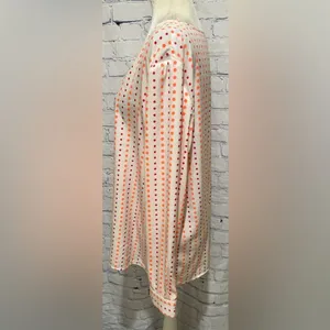Gap women's multi color polka dot tunic top Size Large thumbnail 2