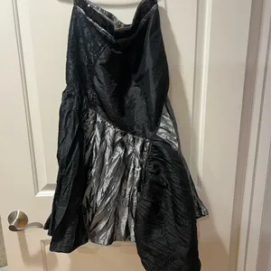 YBISA Blk/Silver Goth Ursula dress Black Size XL thumbnail 2