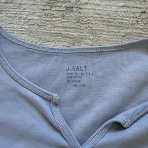 J.Galt Baby Blue Cropped Tee (One Size) thumbnail 5