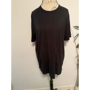 Lululemon Black Short Sleeve Crew Neck T Shirt Athleisure Casual Top‎ Men's L thumbnail 2