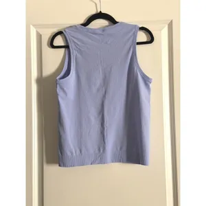 Athleta In Motion Seamless Tank Periwinkle Blue Size Small Workout Top thumbnail 3