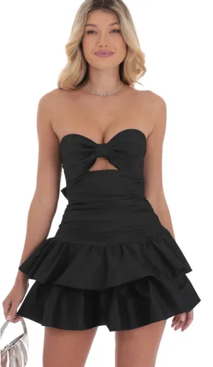 Lucy in the Sky strapless cutout dress thumbnail 3