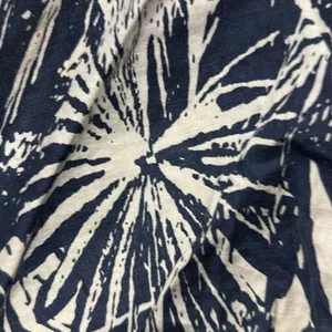 Banana Republic linen romper‎ size 14 white/navy thumbnail 3