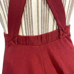 ASOS Maroon Sleeveless Crisscross Opened Back Mini Dress Women Sz 4 thumbnail 8