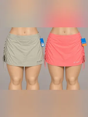 Columbia 3XL Skort Bundle 2 Pack NWT Ruched Side Tie Skorts thumbnail 2