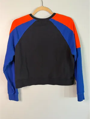 Lauren Ralph Lauren Colorblock LRL Logo Sweatshirt Size M thumbnail 4