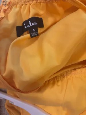 Lulus Golden Yellow Tiered Tie-Back Midi Dress thumbnail 5