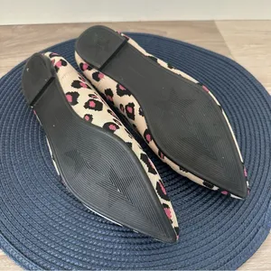 Jet' accompagne‎ Toujours Leopard Animal Print Knit Washable Ballet Flats EU 39 thumbnail 7