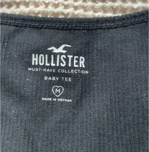 Hollister black square neck ribbed top thumbnail 2