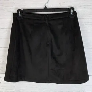HYFVE black faux suede mini skirt size M with pockets New with tags thumbnail 2