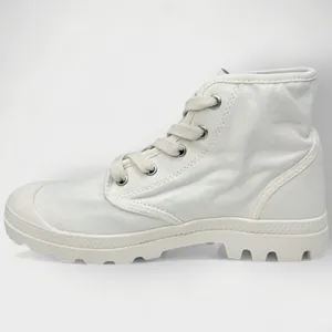Palladium Pampa Hi Women’s Canvas Boots White Size 7.5M 92352-116-M thumbnail 3
