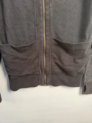 lululemon athletica  Zip-Up Hoodie - Charcoal thumbnail 3