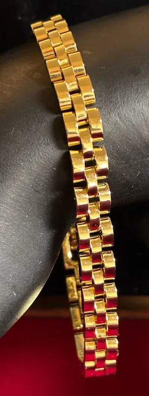 Ladies Gold tone Rolex style Bracelet 7” thumbnail 1