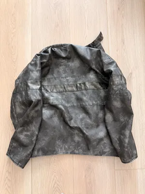 Forever 21 Distressed Faux Leather Moto Jacket thumbnail 6