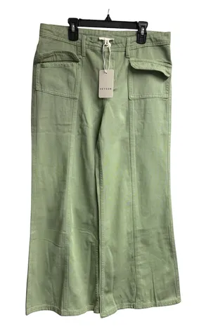 NWT Heyson Boutique 100% Cotton Wide Leg Jeans Size Small thumbnail 1